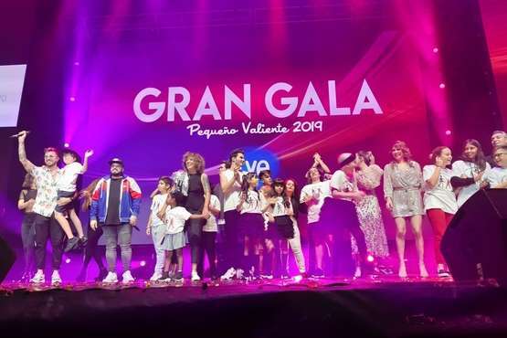 Gala solidaria de Pequeño Valiente (Foto TA)